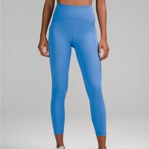 NWT Lululemon Power Thru High-Rise Tight 25" blue Nile BNIL 2